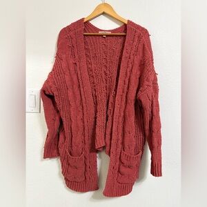 ☕️Love Tree Cable Knit Cardigan☕️